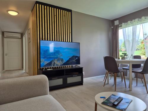 Μια τηλεόραση ή/και κέντρο ψυχαγωγίας στο Chausseen Apartments