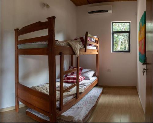 Postel nebo postele na pokoji v ubytování Susurros del Monte