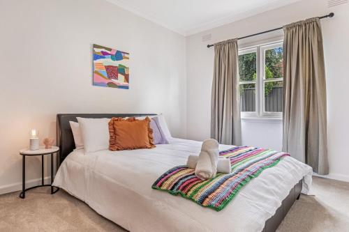 Postel nebo postele na pokoji v ubytování Tara House, Bendigo
