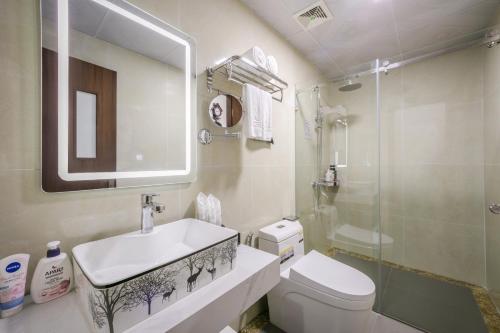 Koupelna v ubytování A25 Hotel - Hoàng Đạo Thúy 2