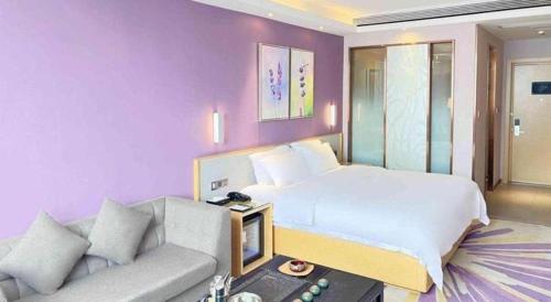 Area soggiorno di Lavande Hotel·Yichun Wanda, High Speed Railway Station