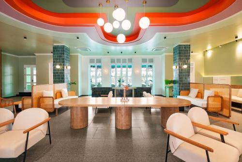 Posezení v ubytování Tuan Chau Resort Ha Long