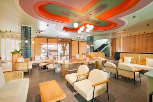 Posezení v ubytování Tuan Chau Resort Ha Long