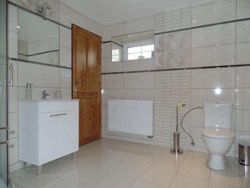 Koupelna v ubytování Penzion u Ungerů
