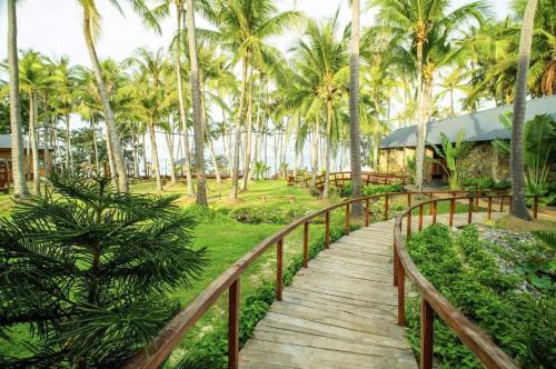 Jardín al aire libre en Nirvana Beach Villages