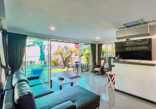 Posezení v ubytování iL Mare Resort