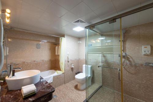 Koupelna v ubytování Yichang Three Gorges Project Hotel