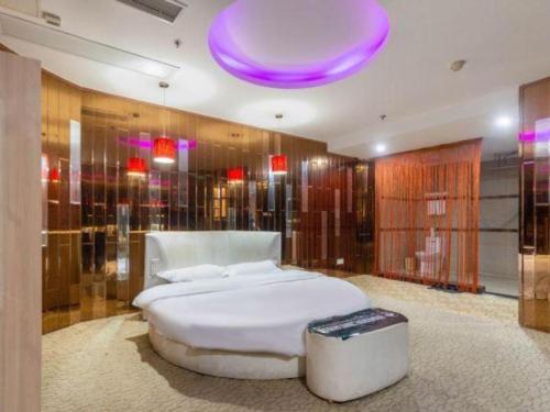 Χώρος καθιστικού στο GreenTree Inn Wuhu Fangte Second Phase Nanxiang Wanshang Express Hotel