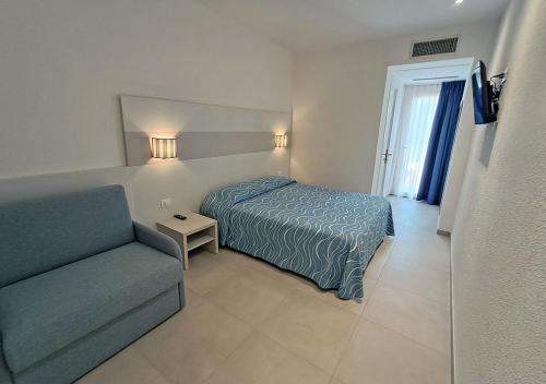 Postel nebo postele na pokoji v ubytování Hotel Crystal