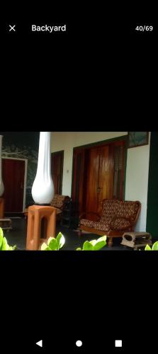 Coin salon dans l'établissement sigiriya village home stay
