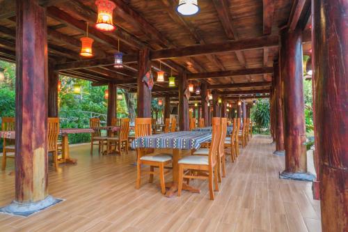 Εστιατόριο ή άλλο μέρος για φαγητό στο Golden Mountain Hostel