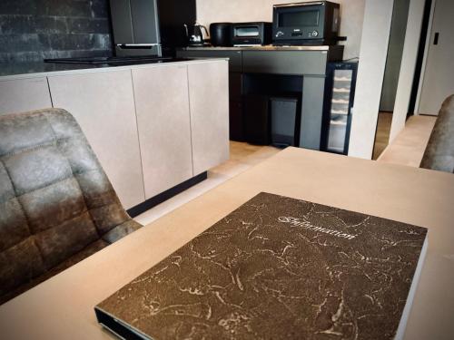 Dapur atau dapur kecil di AWAJI OCEAN BASE east coast