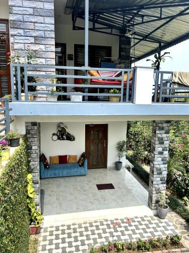 Balkón nebo terasa v ubytování Ekantam Resort