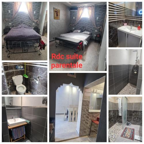 Ένα μπάνιο στο Villa for 10 people max with private pool Marrakech villa avec piscine privée