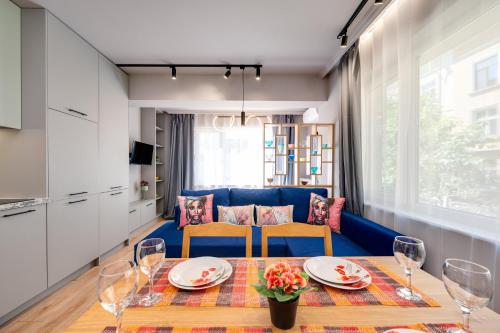 Гостиная зона в Top central flats with style