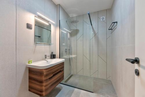 Koupelna v ubytování Modena Resort Spa & Wellness Zlatibor