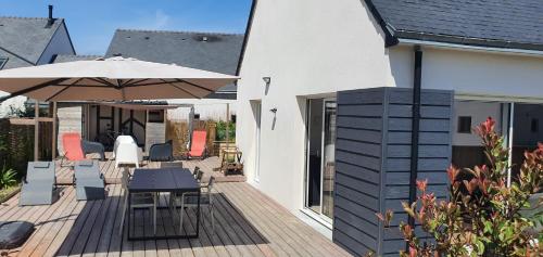 St Gildas de Rhuys - Maison 10 personnes, 900 m plage