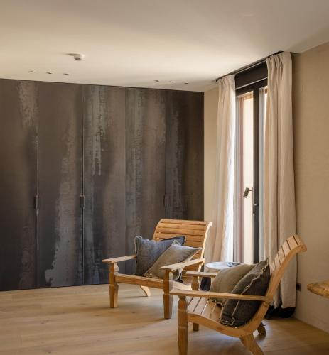 Χώρος καθιστικού στο Hotel Boutique Mirador de Deyo