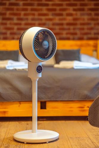 Postel nebo postele na pokoji v ubytování Apartmány Lenkoska
