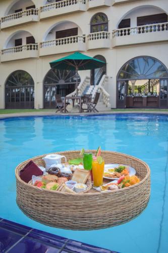 Swimmingpoolen hos eller tæt på Joe's Resort Bentota