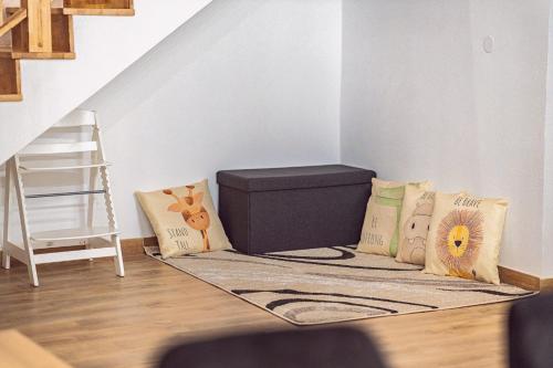 Posezení v ubytování Apartmány Lenkoska
