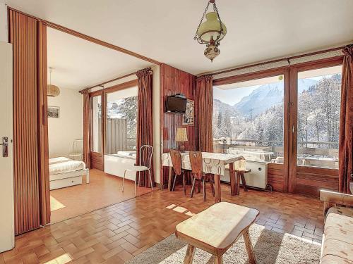 La Clusaz - Apt 4 pers, 35 m², Balcon, Casier à skis - FR-1-818-107
