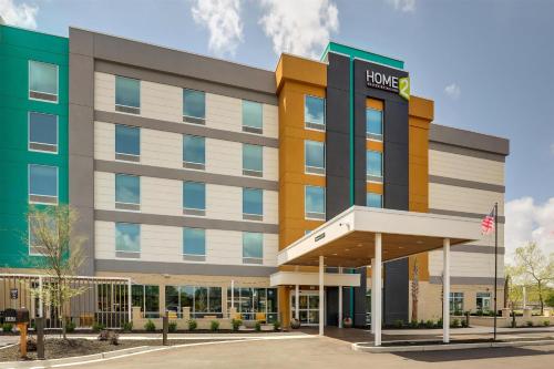 an image of a hotel front of a building at Home2 Suites By Hilton Conway, Sc in Conway