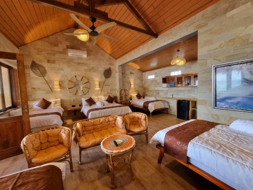 Istana Ombak Eco Resortにあるベッド