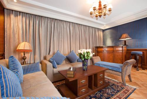 Posezení v ubytování Art Palace Suites & Spa