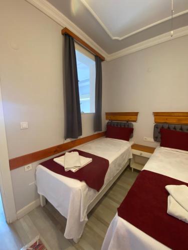 Katil atau katil-katil dalam bilik di Ephesus Selcuk Castle View Suites