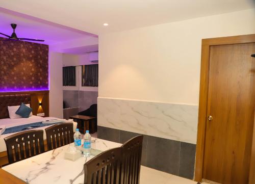 Posezení v ubytování Hotel Ruby