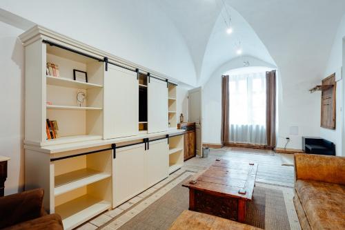 Кухня или мини-кухня в Boutique apartments
