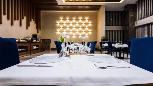 Een zitgedeelte bij ANGEL'S PARK HOTEL