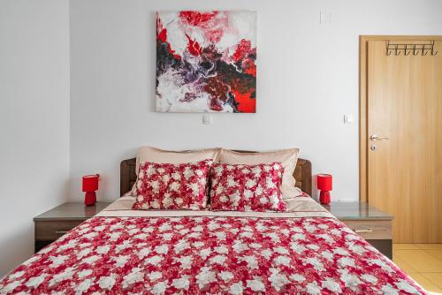 Postel nebo postele na pokoji v ubytování Vila Vita