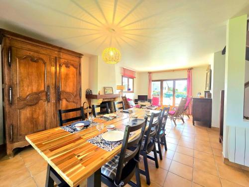 Χώρος καθιστικού στο Le Ligno, Maison Néo-bretonne mer et plages