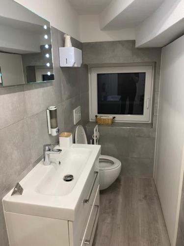 Koupelna v ubytování Casa Fiorita