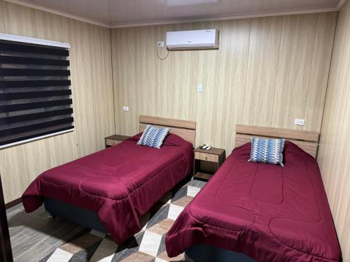Postel nebo postele na pokoji v ubytování Cabañas Torontel