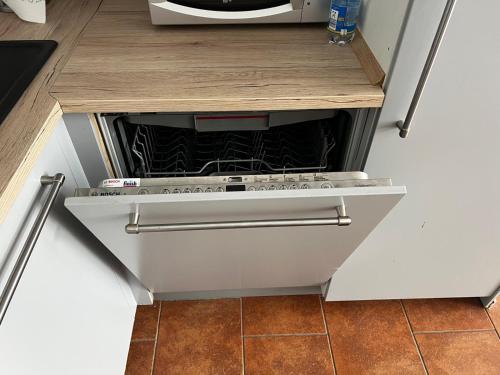 Η κουζίνα ή μικρή κουζίνα στο Stadthaus Speyer - Fewo 70 qm