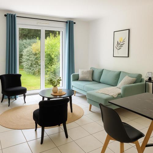 T3 cosy avec jardin et parking, calme et nature