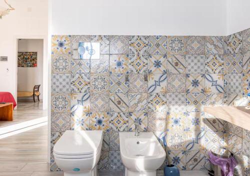 Koupelna v ubytování B&b Ballarattik