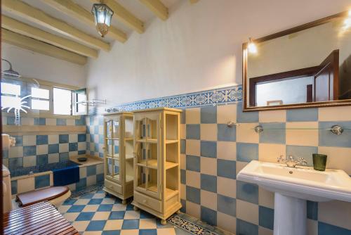 Koupelna v ubytování Finca La Crucita - Arrieta