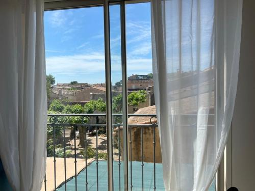 Μπαλκόνι ή βεράντα στο Duplex clair & calme - Idéal famille - Alpilles