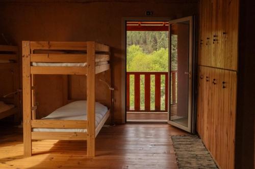 Postel nebo postele na pokoji v ubytování Ananda Guesthouse AL