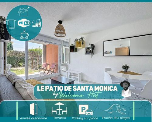 Le Patio de Santa Monica, 5 minutes from the sea, 2 stars