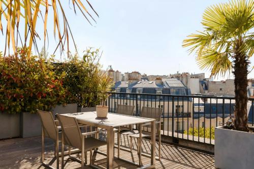Balkón nebo terasa v ubytování L'Edmond Hotel Parc Monceau, Sonder by Marriott Bonvoy