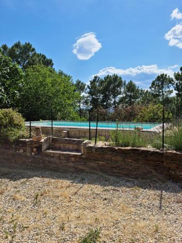 Mas cévenol en ardèche avec piscine privée