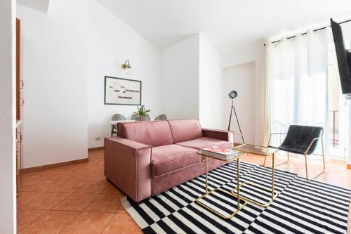 Χώρος καθιστικού στο Sonder by Marriott Bonvoy Piazza San Pietro Apartments Vaticano