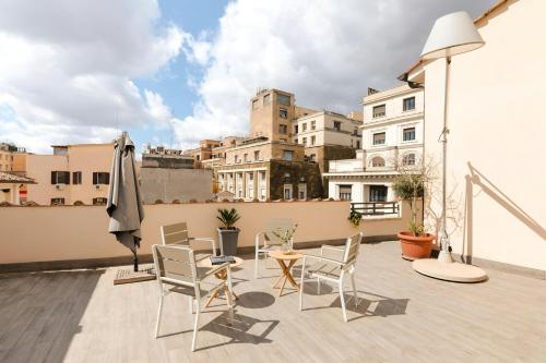 Балкон или терраса в Piazza Barberini, Sonder Apartment by Marriott Bonvoy
