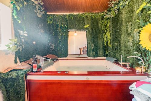 Fotografie z fotogalerie ubytování CABAÑA RURAL El MOLINO - Jacuzzi v destinaci La Cimada