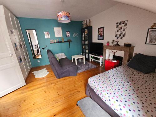 Chambre familiale chez l'habitant